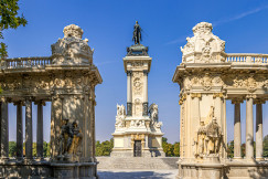 An illustrative photo of a white monument.