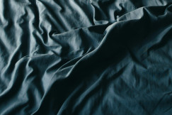 dark blue fabric