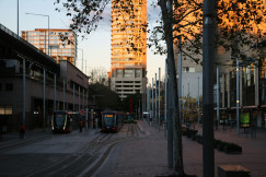 An illustrative photo of a city street.