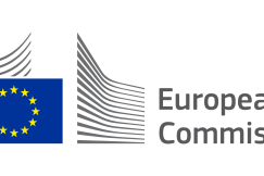 Commission flag + logo