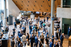 People standing in Hallway 