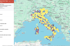 Google MyMaps map with different colors pinpoints