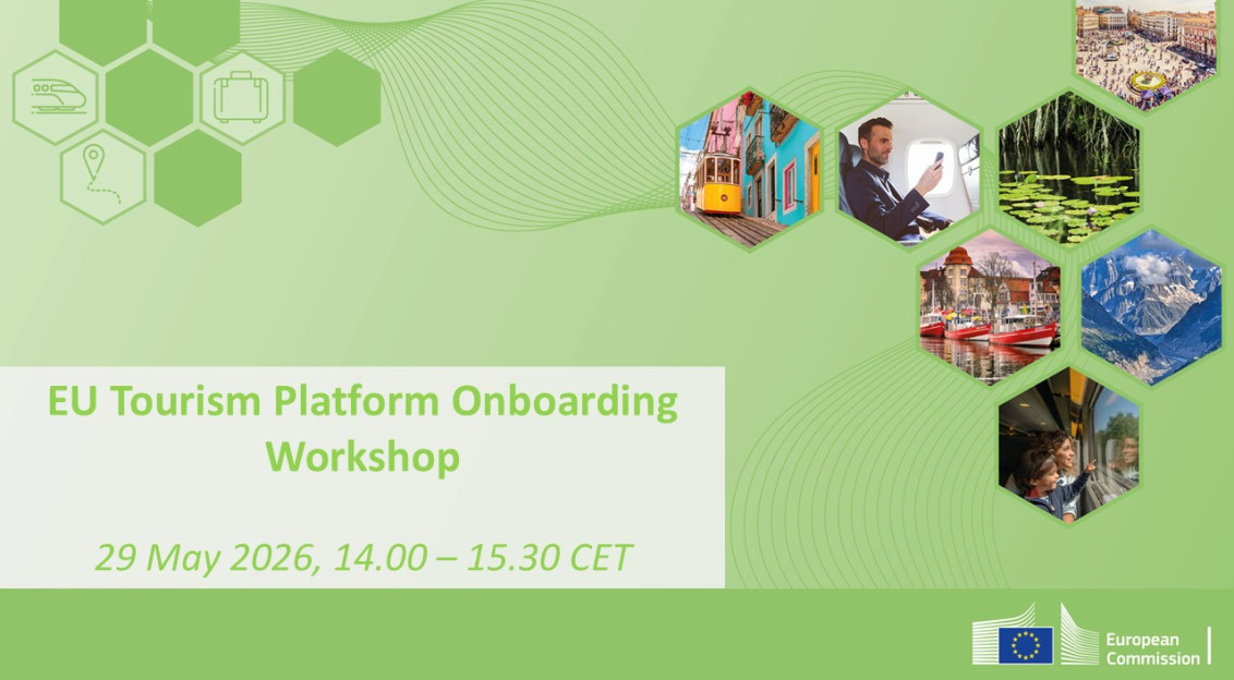 Illustrative image of the EU Tourism Platform Onboarding Workshop