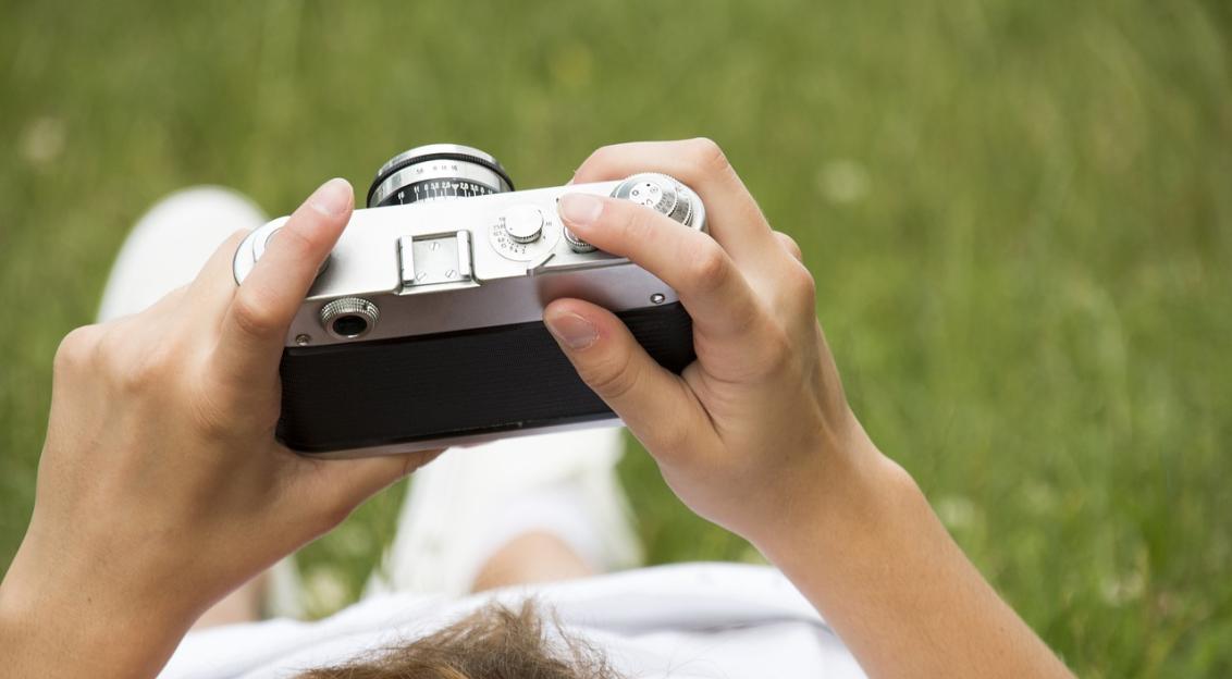 Photo by Pixabay An illustrative photo of a person holding a retro camera
