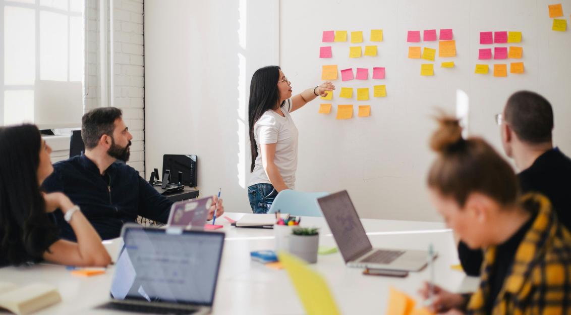 Photo by Unsplash An illustrative photo of people brainstorming together