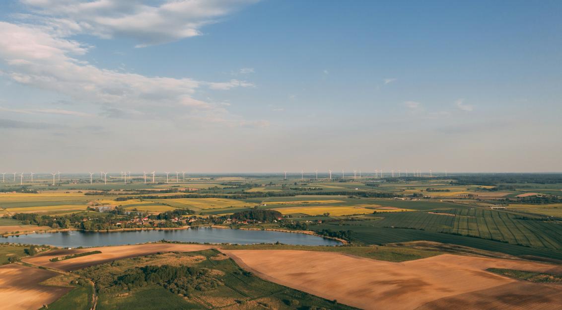 Photo by Unsplash An illustrative photo of green grass field near body of water.