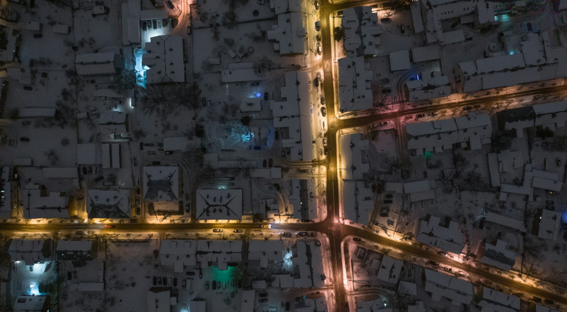 An illustrative photo of tilt photography of cityscape