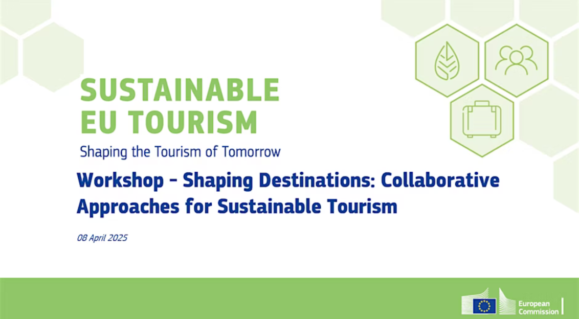 An illustrative photo of the visual identity of the Sustainable EU Tourism project.