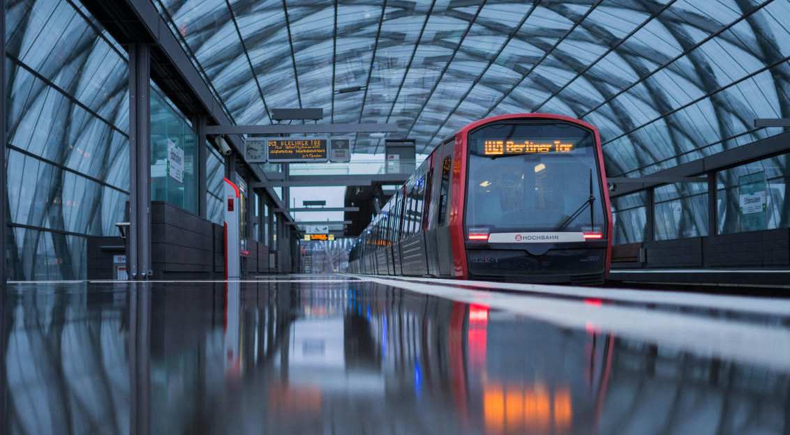 Photo by Unsplash An illustrative photo of a black train in a subway.