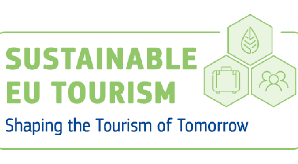 An illustrative photo of the visual identity of the Sustainable EU Tourism project.