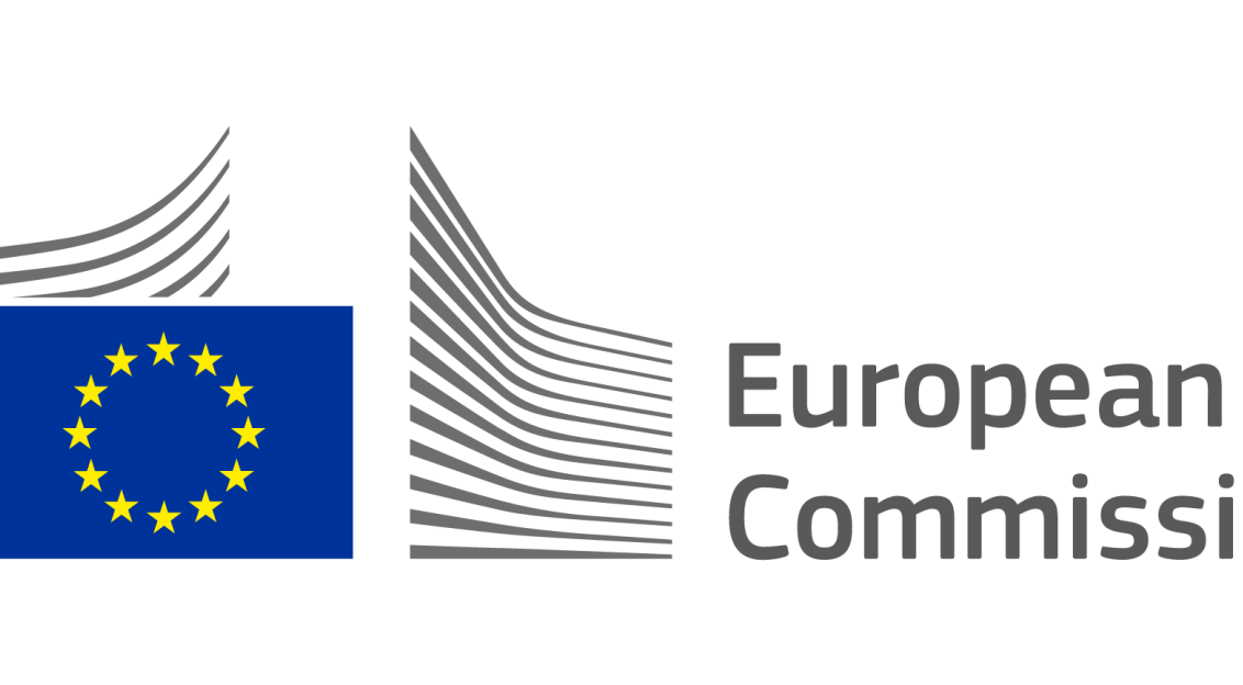 EU Commission flag and logo