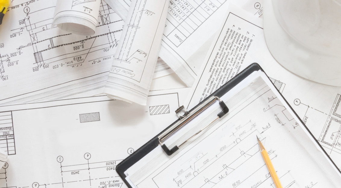 Architectural / engineering blueprints